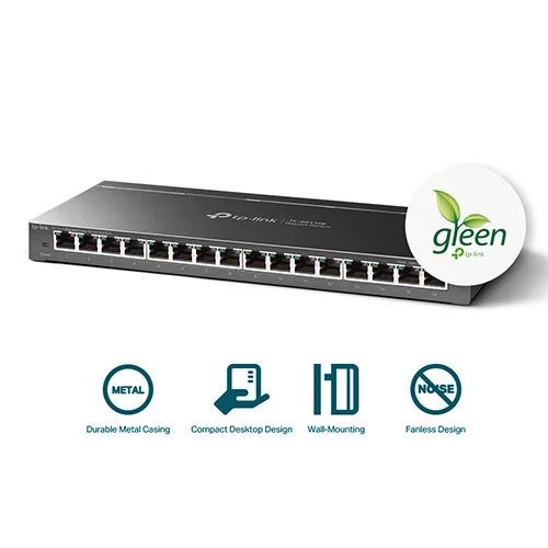 TP-Link TL-SG116E 16-Port Gigabit Desktop Switch